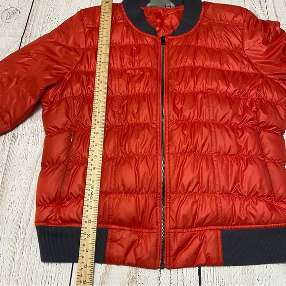 Athleta Women's Red Goose Down Puffer Jacket XL - Picture 10 of 13